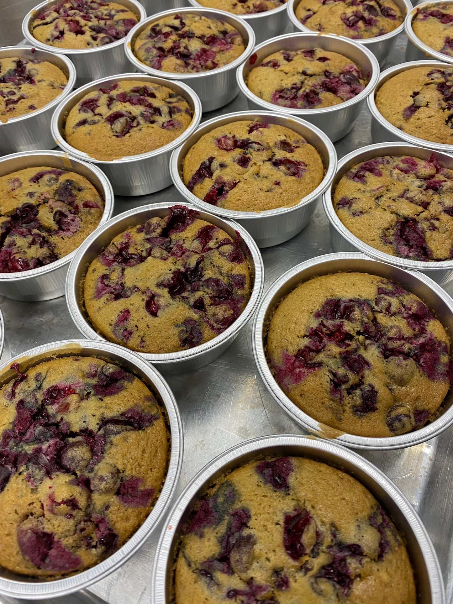 Muffin au Choco-Canneberges