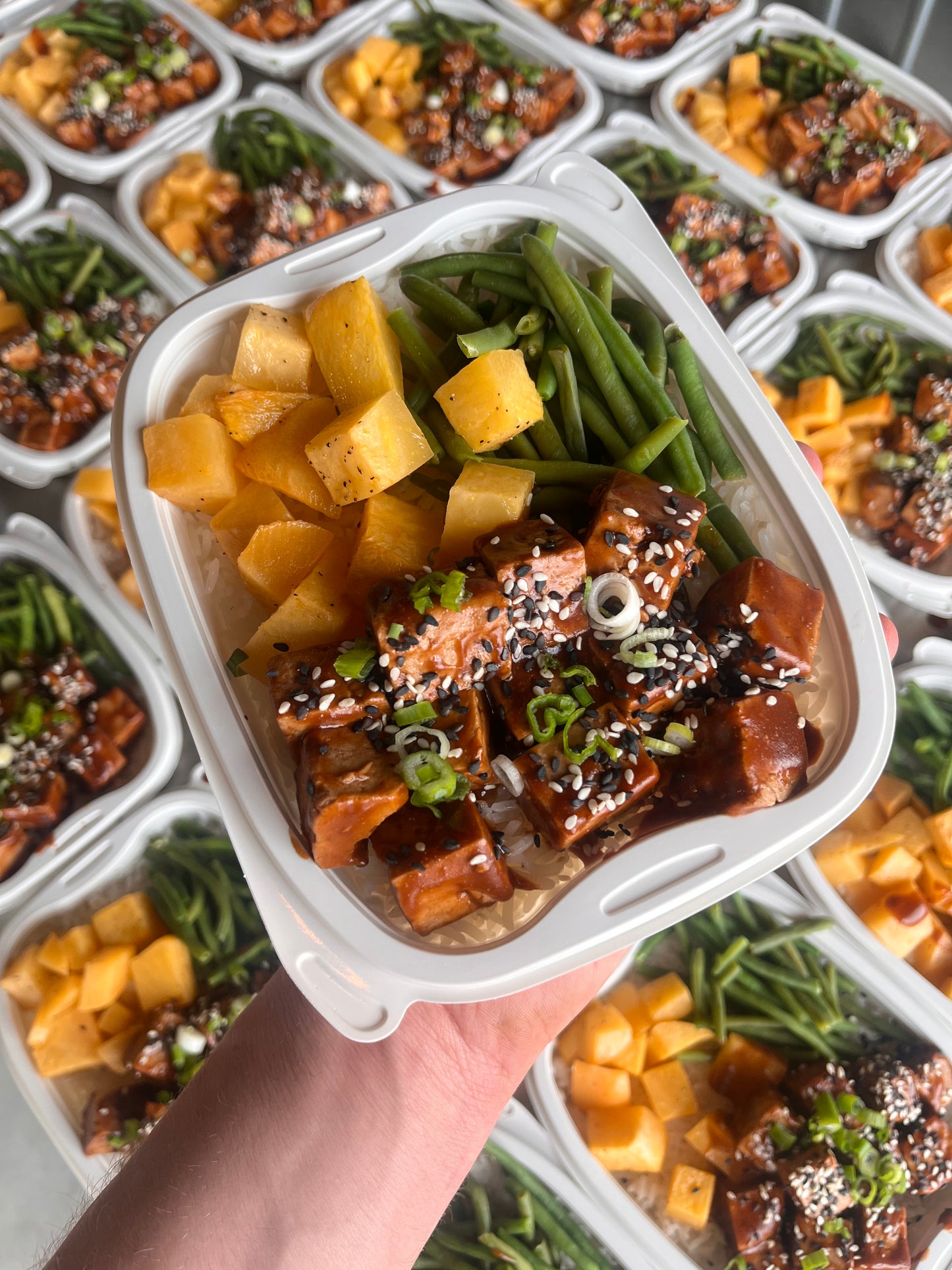 Tofu sésame et érable