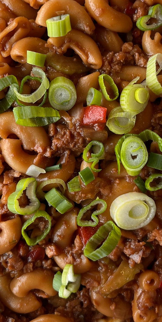Format familial de macaroni chinois