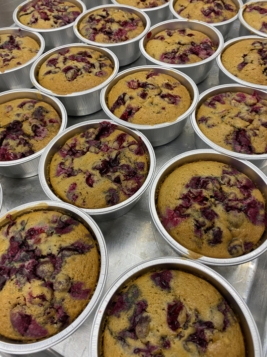 Muffin au Choco-Canneberge