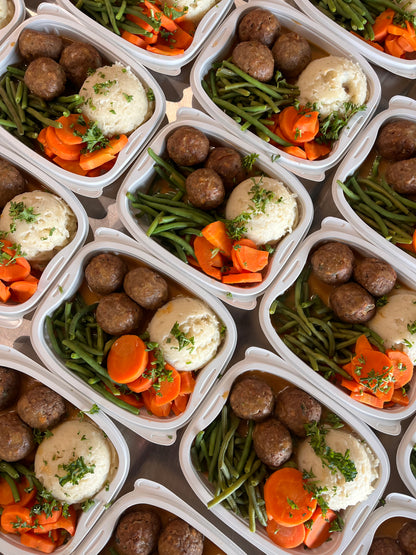 Boulette de ''viande'' Sauce Gravy