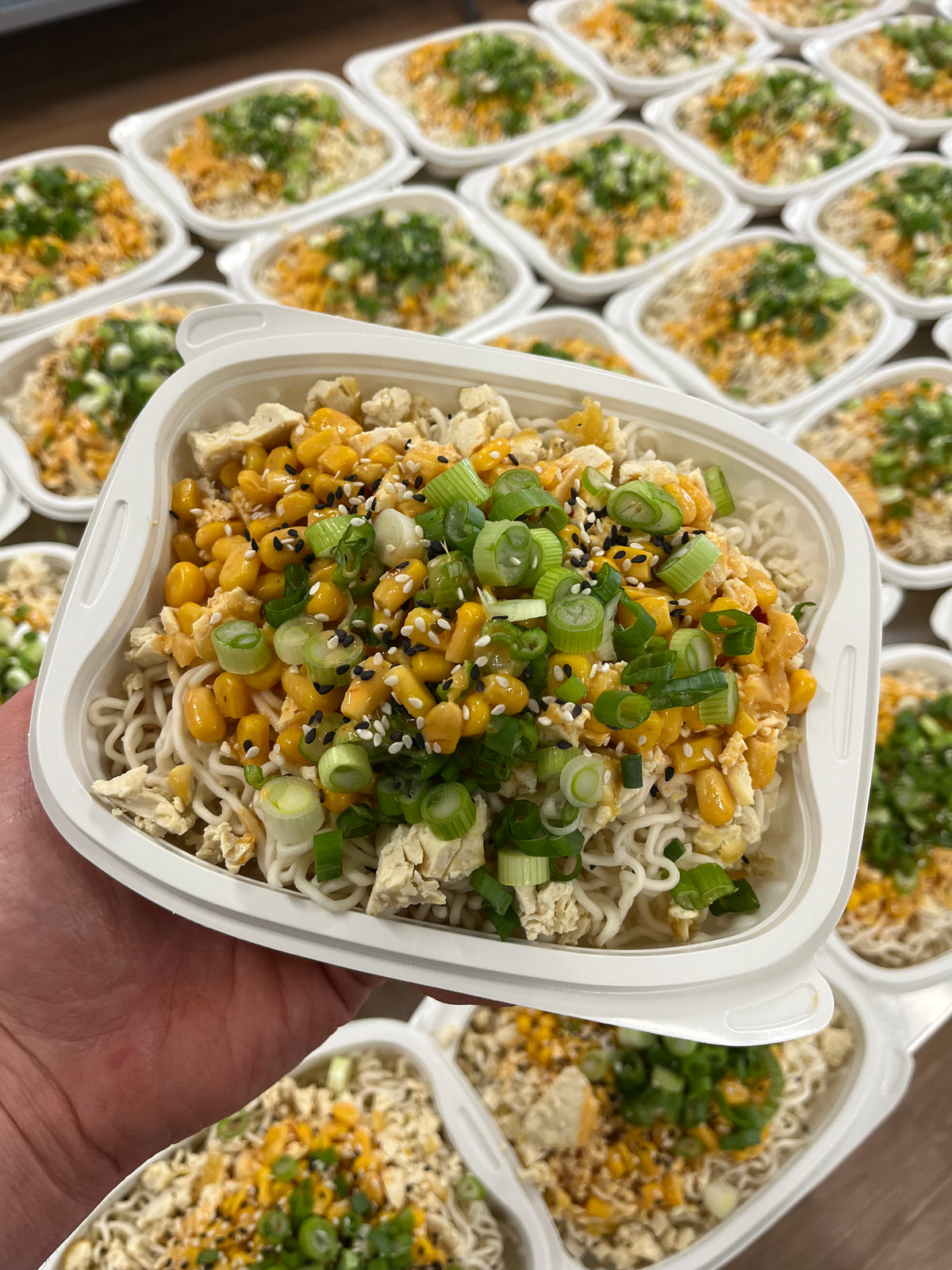 Ramen crémeuse au cari rouge