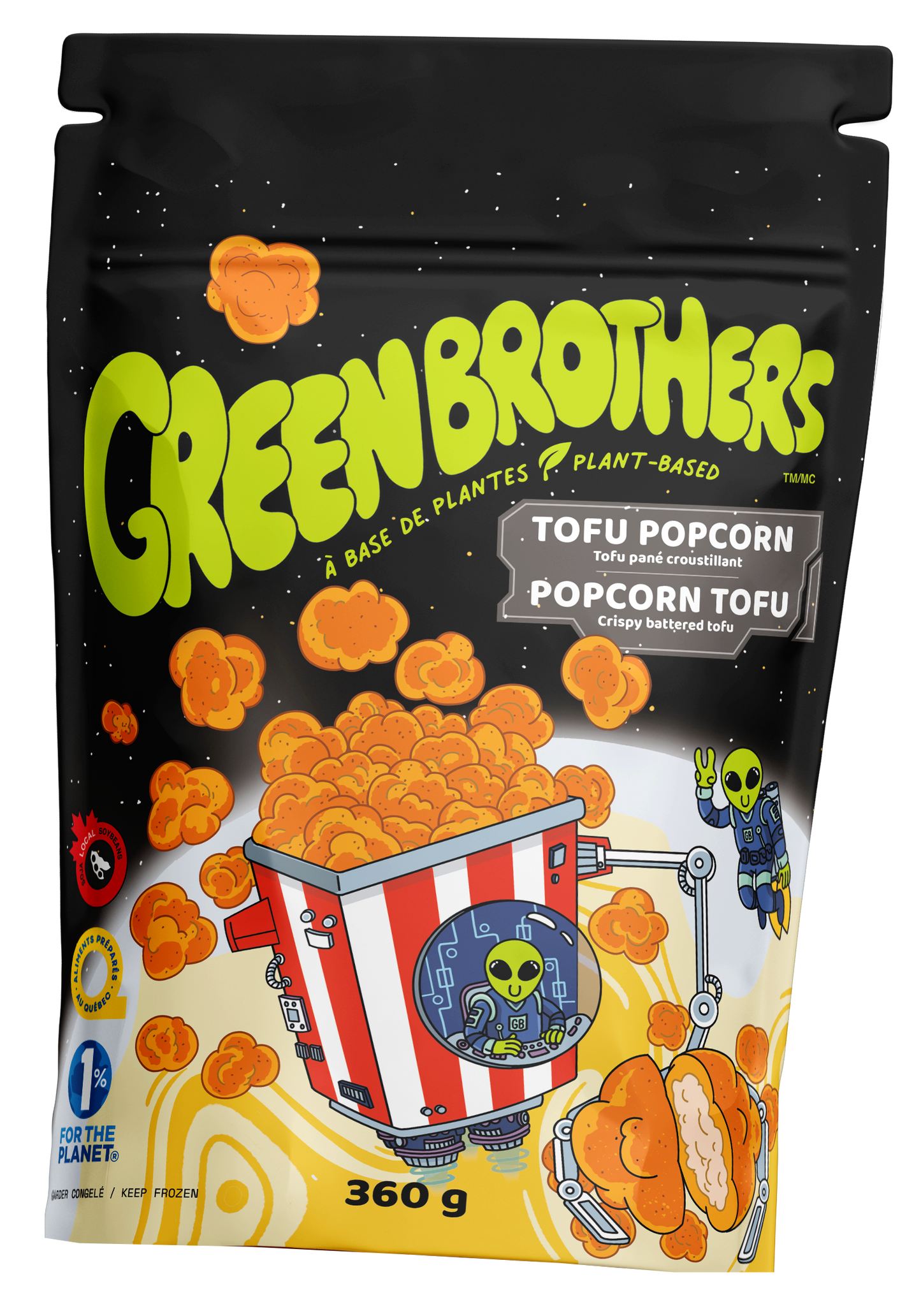 Tofu popcorn - GreenBrothers