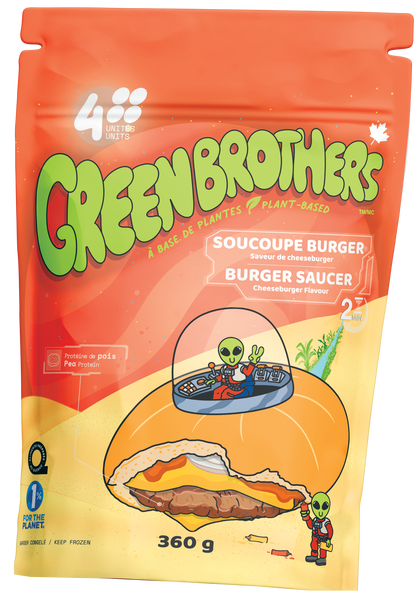 Saucoupe burger, GreenBrothers