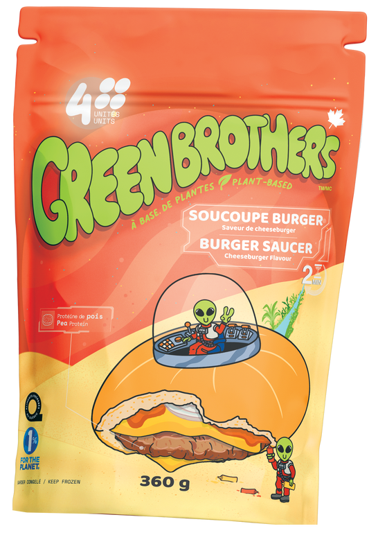 Saucoupe burger, GreenBrothers
