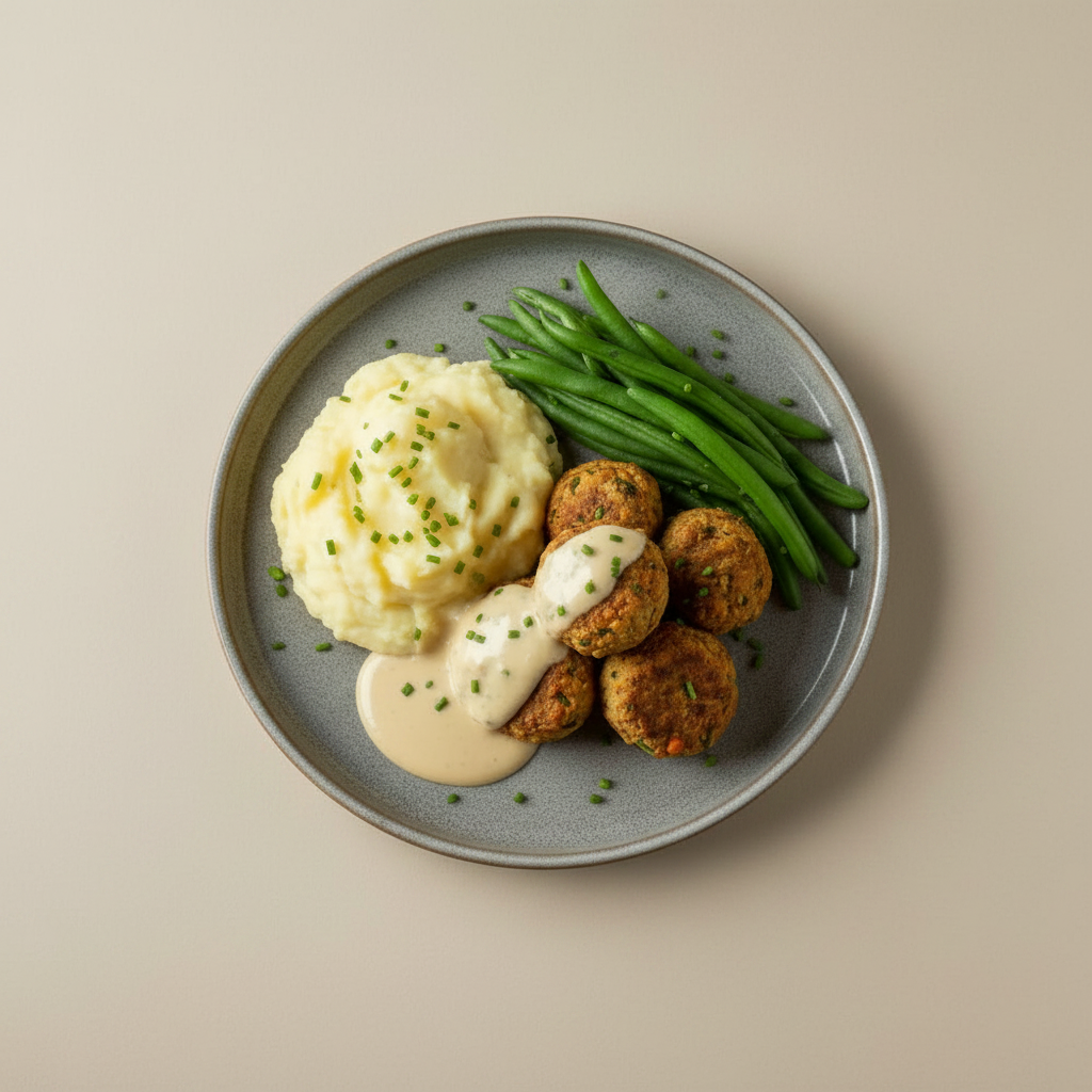 Boulette de pois chiches et légumes