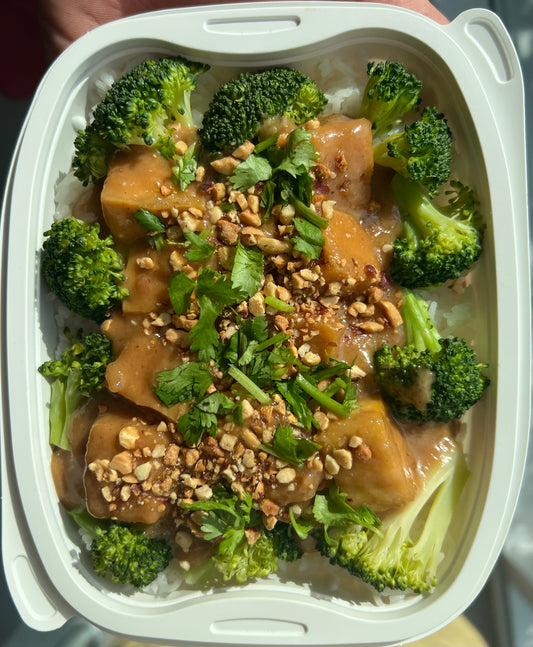 Tofu à l'arachide