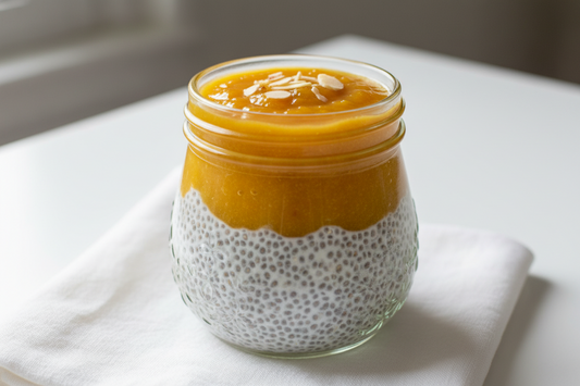 Pudding chia mangue