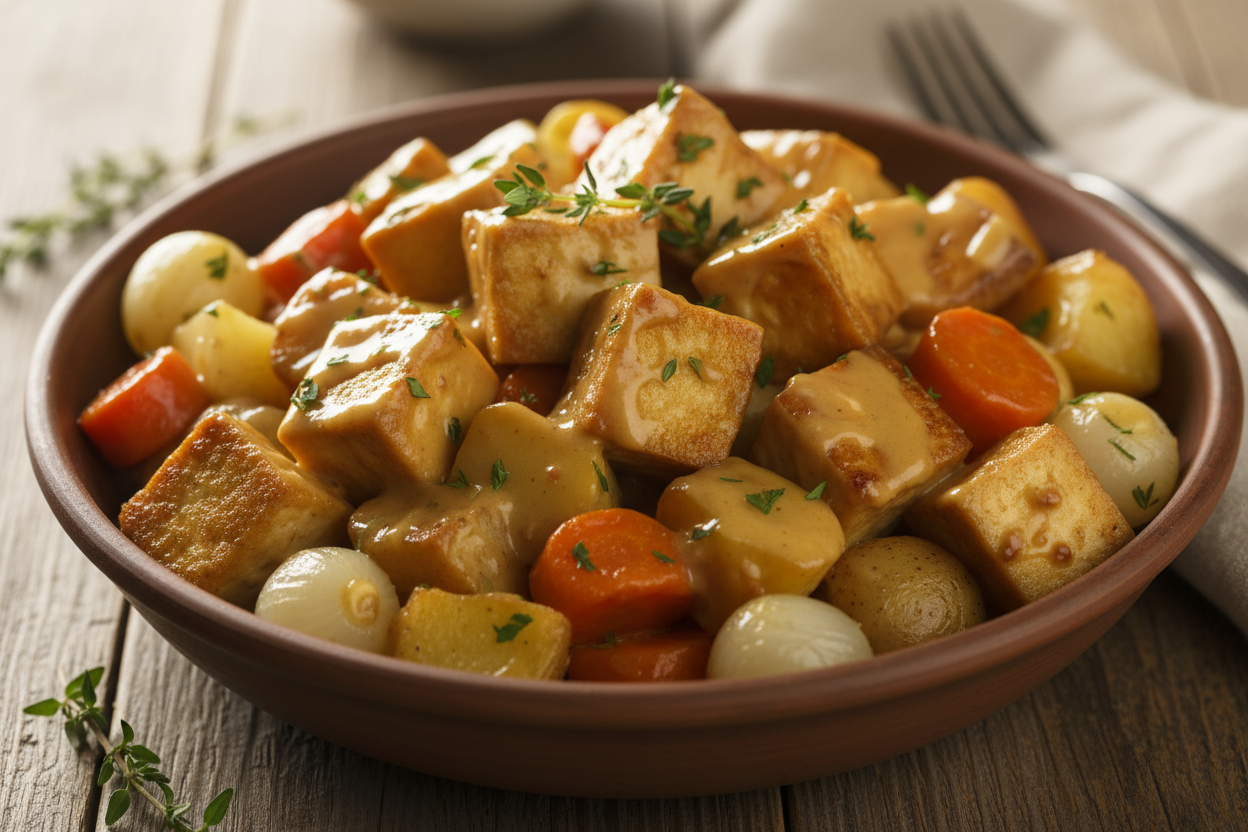 Tofu moutarde érable