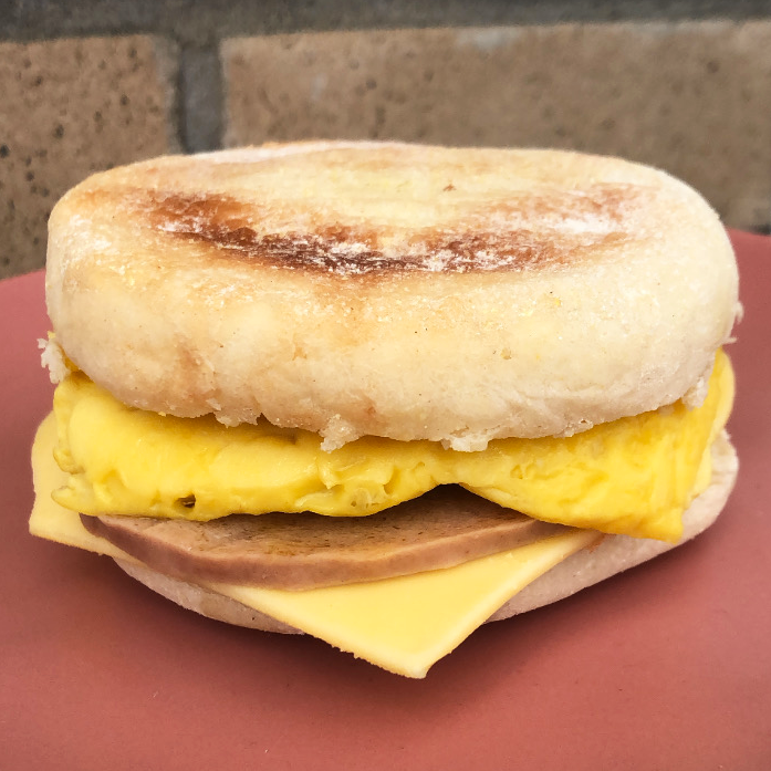 Sandwich Déjeuner oeuf et jambon